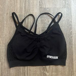 Gymshark Black Sports Bra - Medium